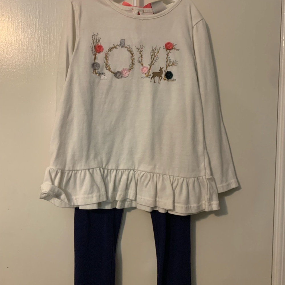 Little girls LOVE outfit.